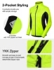 INBIKE Winter Women Cycling Jackets Thermal Fleece Biking Clothes Bicycle Road Bike Windbreaker MTB Reflective Jacket  for Women