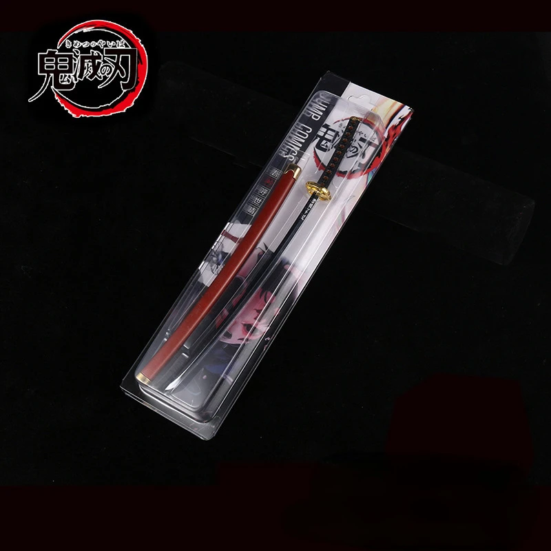 Description Picture 3 of item2023Demon Slayer Real Katana Swords 25cm Anime Demon Slayer Cosplay Props Weapon Cosplay Props Battle Read Edge Bedroom Decor