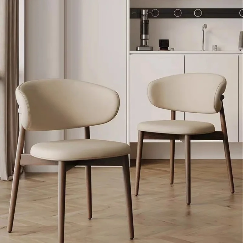 

Office Living Room Dining Chairs Nordic Kitchen Restaurant Vanity Dining Chairs Wooden Balcony Krzesla Jadalni Furniture BL50CY