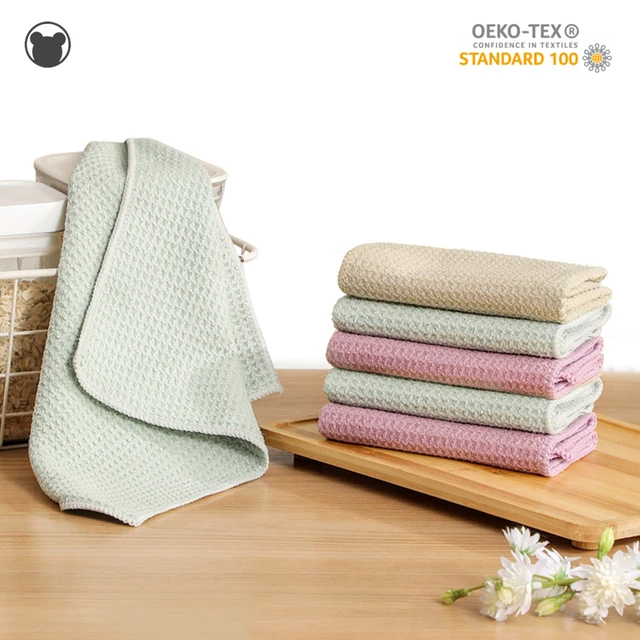 2pcs/set Green Absorbent Wipes Kitchen Towels Dishcloth Rags Kitchen  Accessories Cleaning Cloth Household Cleaning Tools 30x30cm - Cleaning  Cloths - AliExpress