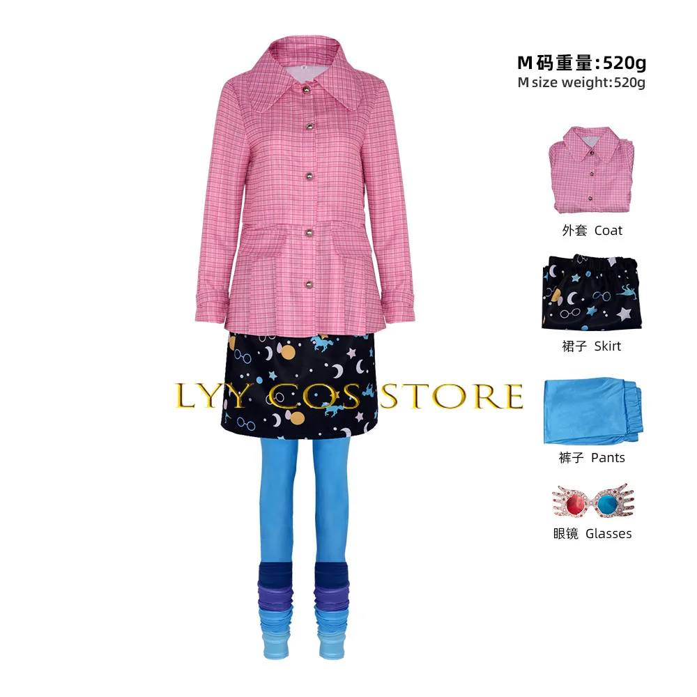Magic School Heks Cosplay Anime Luna Lovegood Cosplay Kostuum Jas Rok Broek  Uniform Set Halloween Party Outfit voor Vrouwen Kid - AliExpress, image size:1000x1000