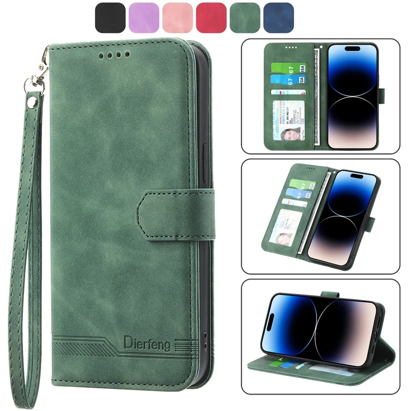 Funda de cuero con tapa para Xiaomi, carcasa protectora con ranura para  tarjeta para Xiaomi 13 12 Ultra Poco C40 M5 S M4 Pro X4 GT Redmi 10C 10A 9C  A1 K50