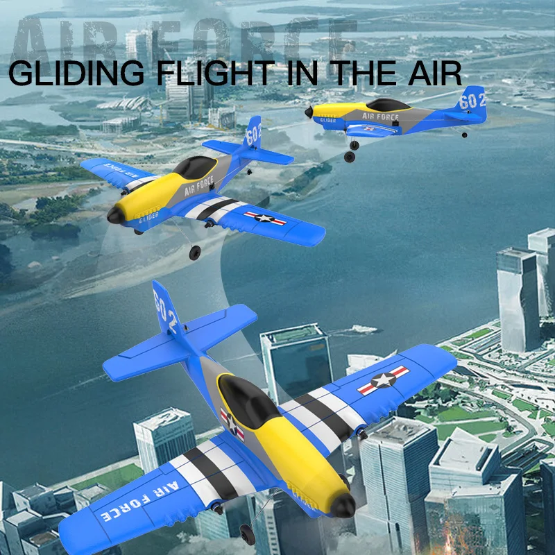 KF602 RC Plane EPP Foam 2.4G Remote Control Wingspan Aircraft Fixed Wingspan Airplane Toys boys Gifts for Children Kids 5