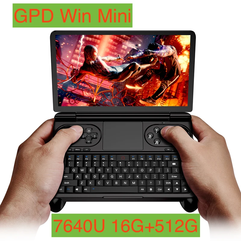 Gpd Win Mini Laptop Da Gioco Portatile Amd R Yzen 7 7640U Mini Laptop Da Gioco Tascabile Da 7 Pollici