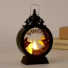 Horror Halloween LED Wind Light Portable Pumpkin Ghost Lantern Bar Desktop Ornament Halloween Decor Props Party Supplies 6