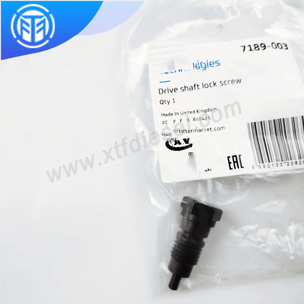 High quality 7189-003 Drive shaft lock screw 100% original DALPHI 7189-003 lock screw