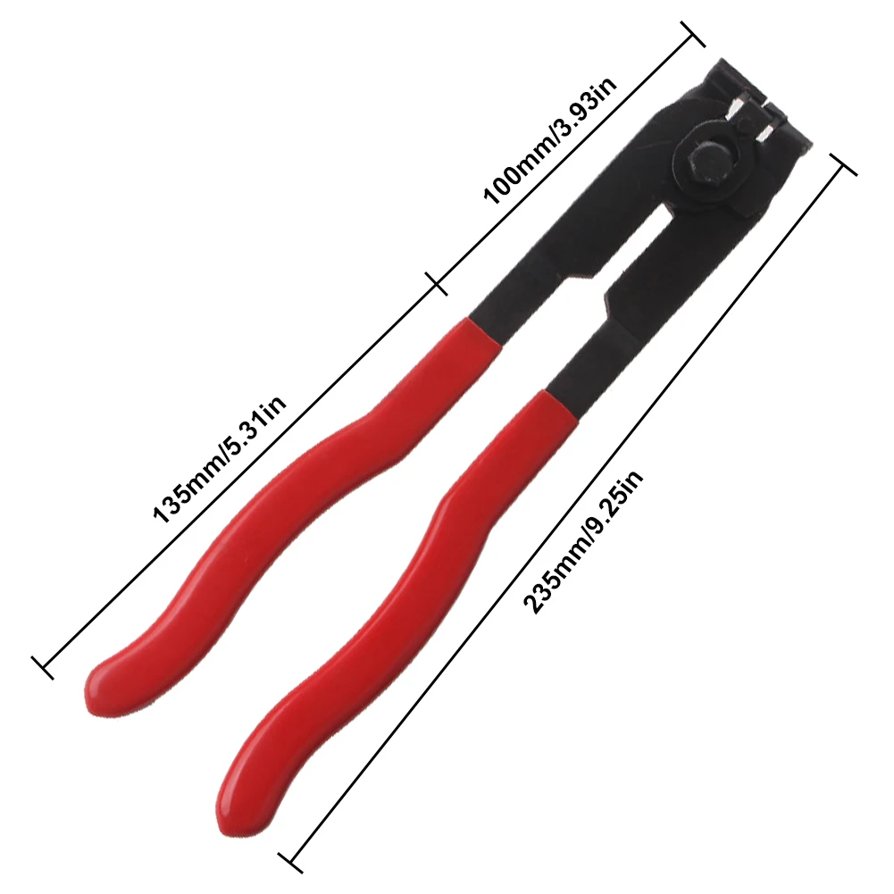 CV Joint Boot Clamp Plier Adjustable Small/Large CV Joint Crimp Clamp Plier Steel Rubber Car Binding Trunk Axle Tool