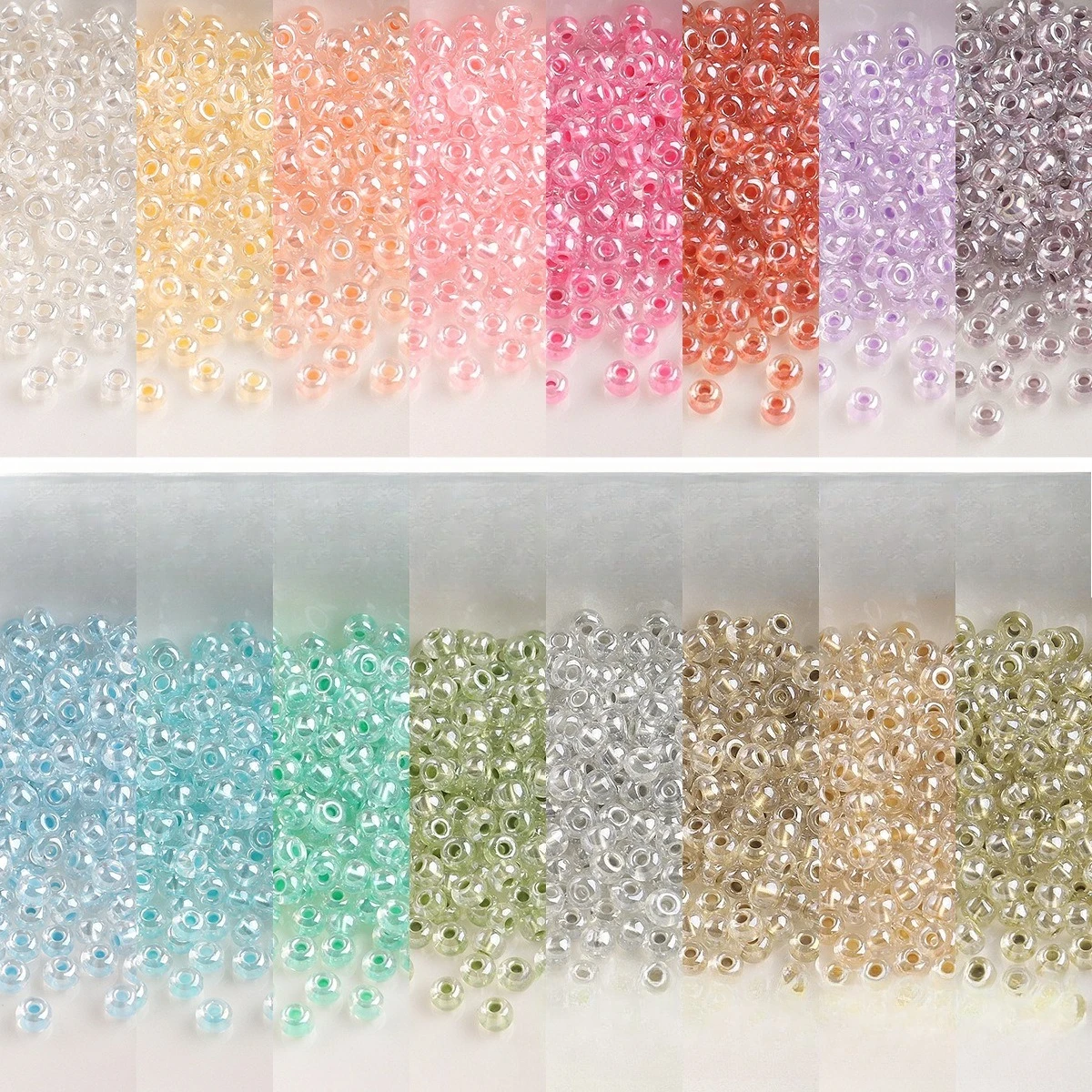 168 Colores Perline per Braccialetti 44506 Pezzi - Kit Bigiotteria Fai da Te Bambina con 450 Lettere, Perline Sorridenti e Ciondolo Charms 3mm per Gioielli