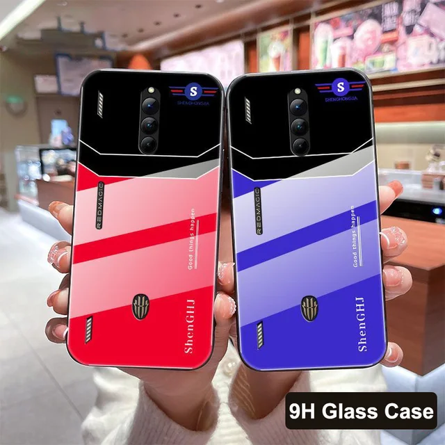 Glass Case For Nubia Red Magic 8 Pro Plus Case For Nubia Red
