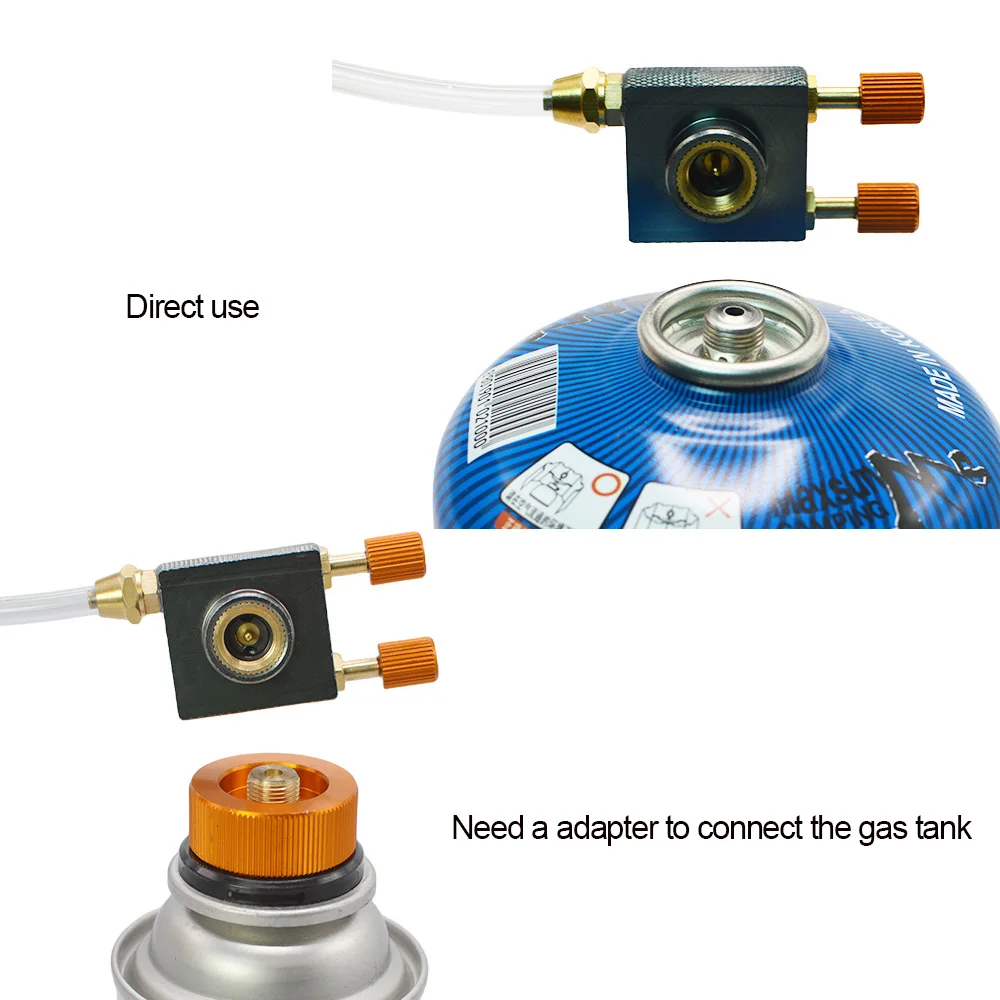 Camping Gas Stove Gas Refill Adapter Gas Burner Camping Stove Gas Stove Gas Tank Converter Gas Converter Butane Adapter Gas Tank Adapter Gas Adapter Camping Gas Stove Gas Refill Adapter