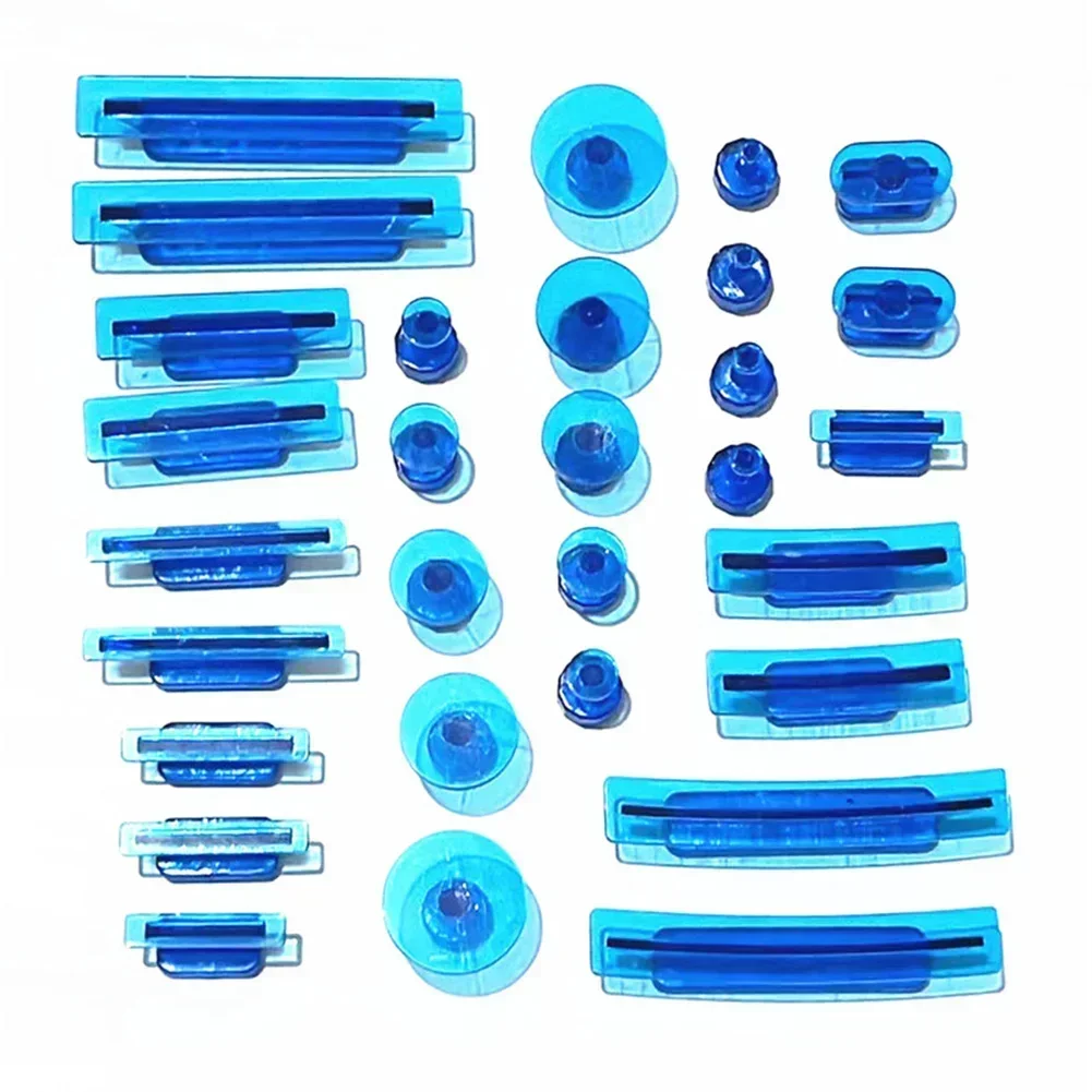 Kit di riparazione per ammaccature auto senza vernice con linguette per estrattore di colla per correzione danni da grandine sui pannelli del corpo del veicolo OEM