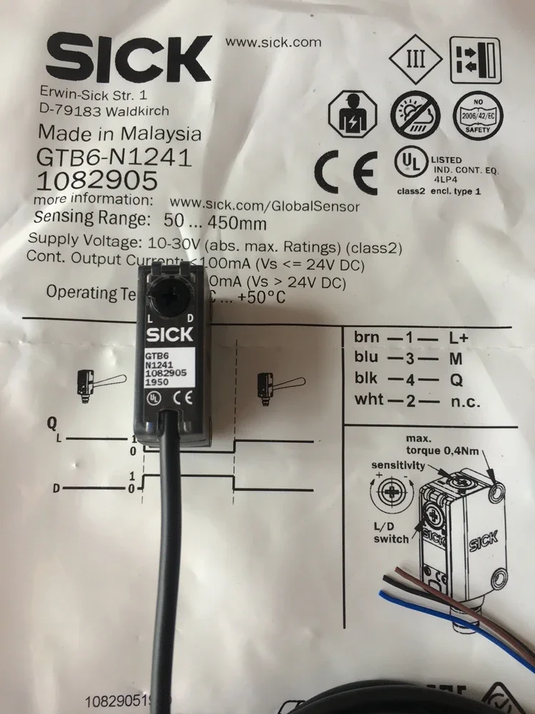 

SICK GTB6-N1241 GTB6-N1211 GTE6-N1231 100% new and original