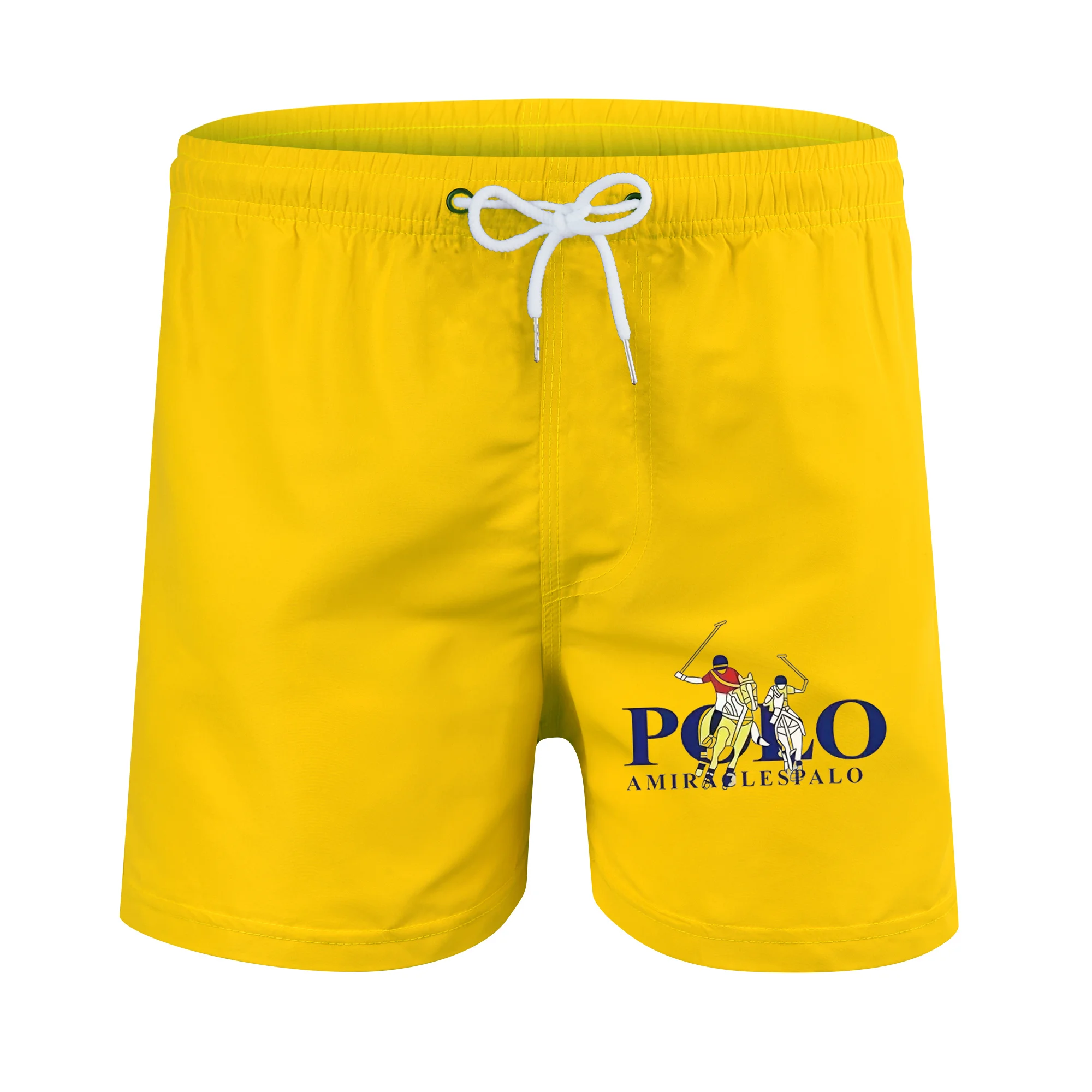 Summer Beach Pants, Men's Breathable Swimsuit Shorts, Sexy Low Waisted Casual Board Shorts, Surfing Volleyball Drawstring Boxer 3