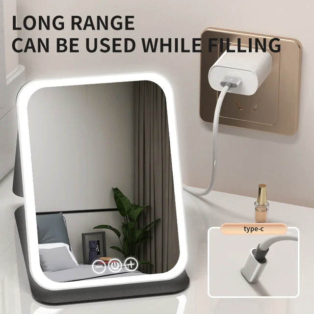 LED Dimmable Makeup Mirror 4