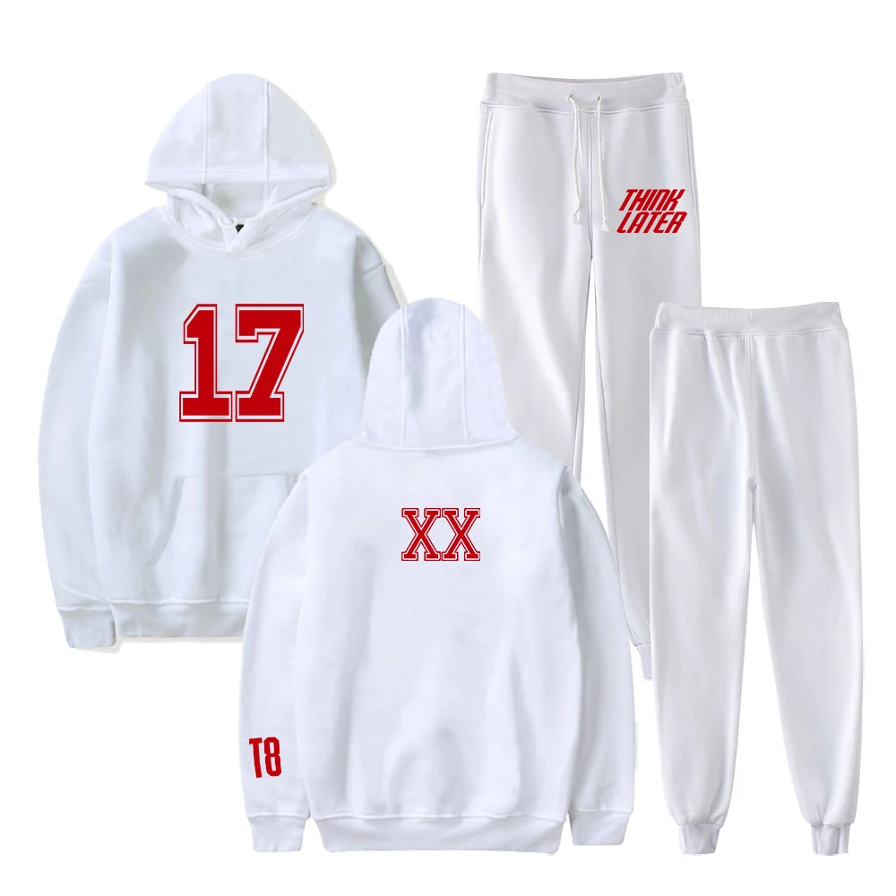 

Tate McRae exes Hoodies Set Think Later Album Tour Merch Women/Men Fashion Casual Sweatshirts Streetwear