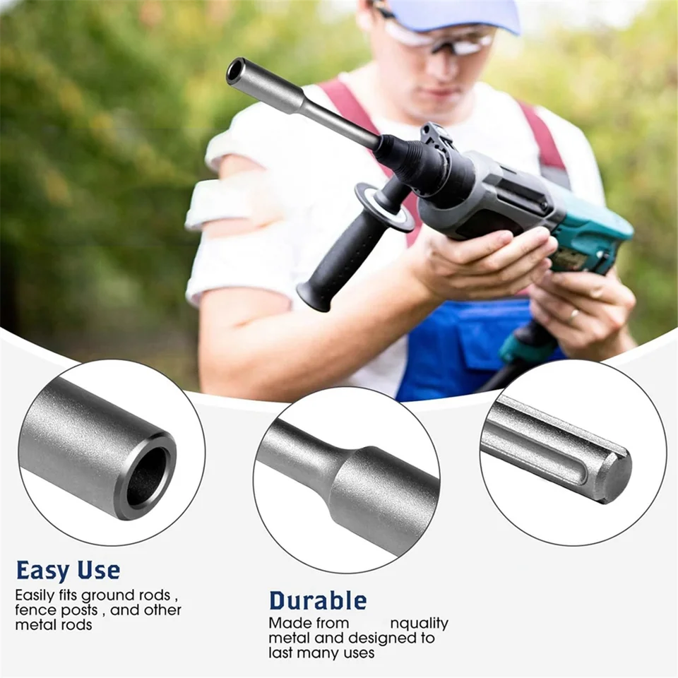 Milwaukee Hammer Drill Rod Driver Sds Max SDS-Max Ground Rod