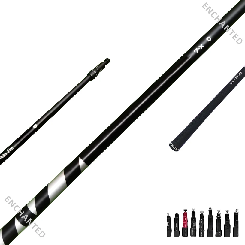 Golf Drive Shaft Black 5/6/7 R or S or X 45 inch Graphite Shaft Free Assembly Sleeve and Grip 0.335 Tip