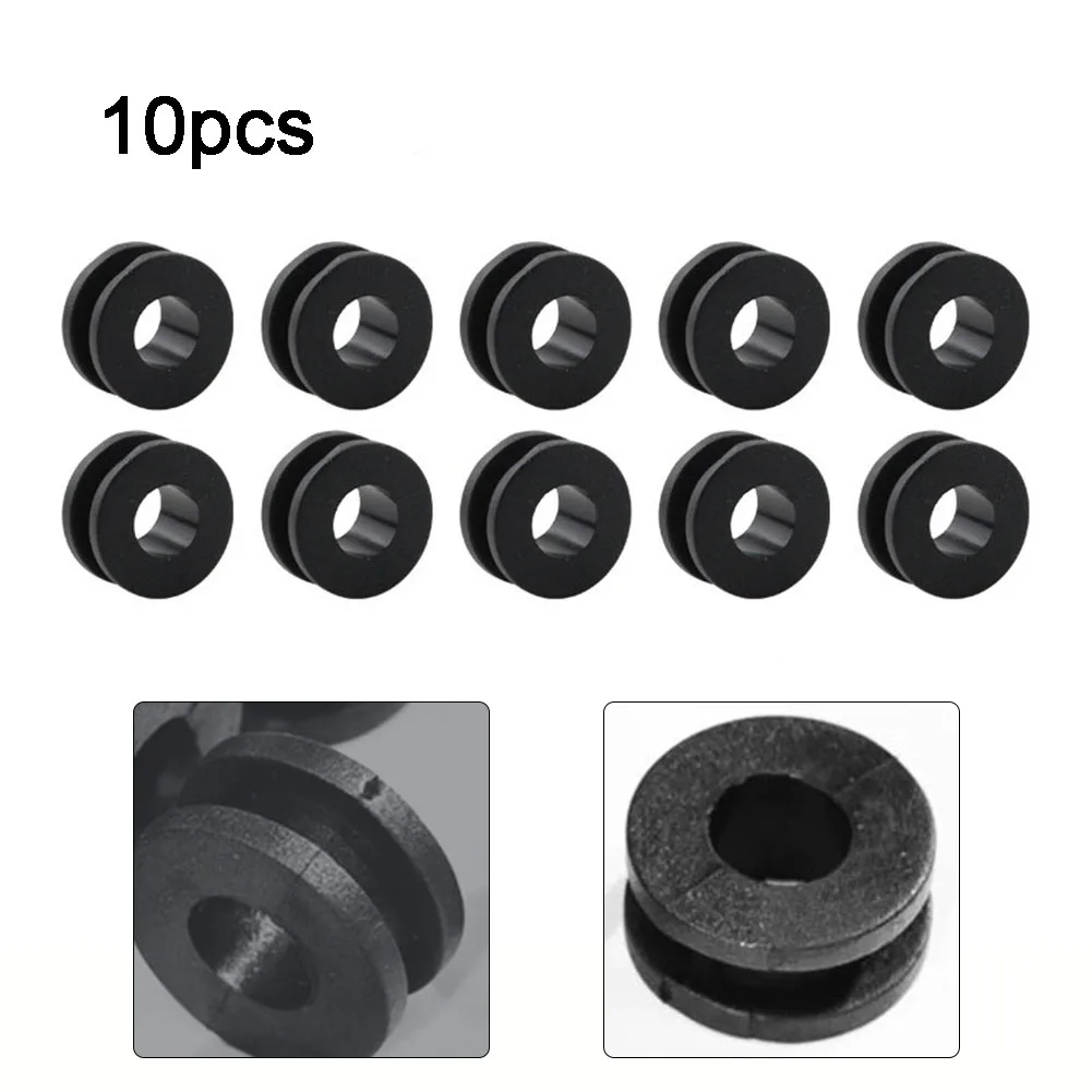 

10Pcs M6 Motorcycle Side Cover Rubber Grommets Gasket Fairing For Honda For Suzuki CBR GSXR ZX YZF For