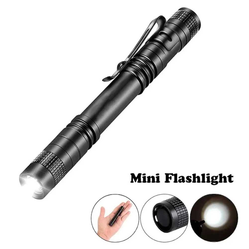 1PC Mini LED Flashlight Waterproof Pocket Torch Powerful LED Lantern AAA Battery For Camping Hunting Led Flashlights Mini Flashlight Mini Led Flashlight Led Torch Light
