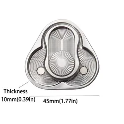 Magnetic Stress Relief Metal Fidget Slider Toy (1Pcs)