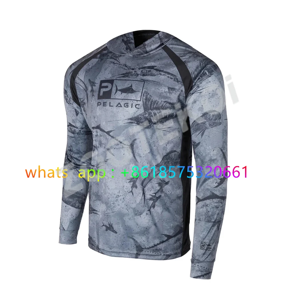 

New Fishing Shirts Hoodie Kids Long Sleeve Performance Upf Quick Dry Tops Breathable Outdoor Fishing Equipment Angling Clothing