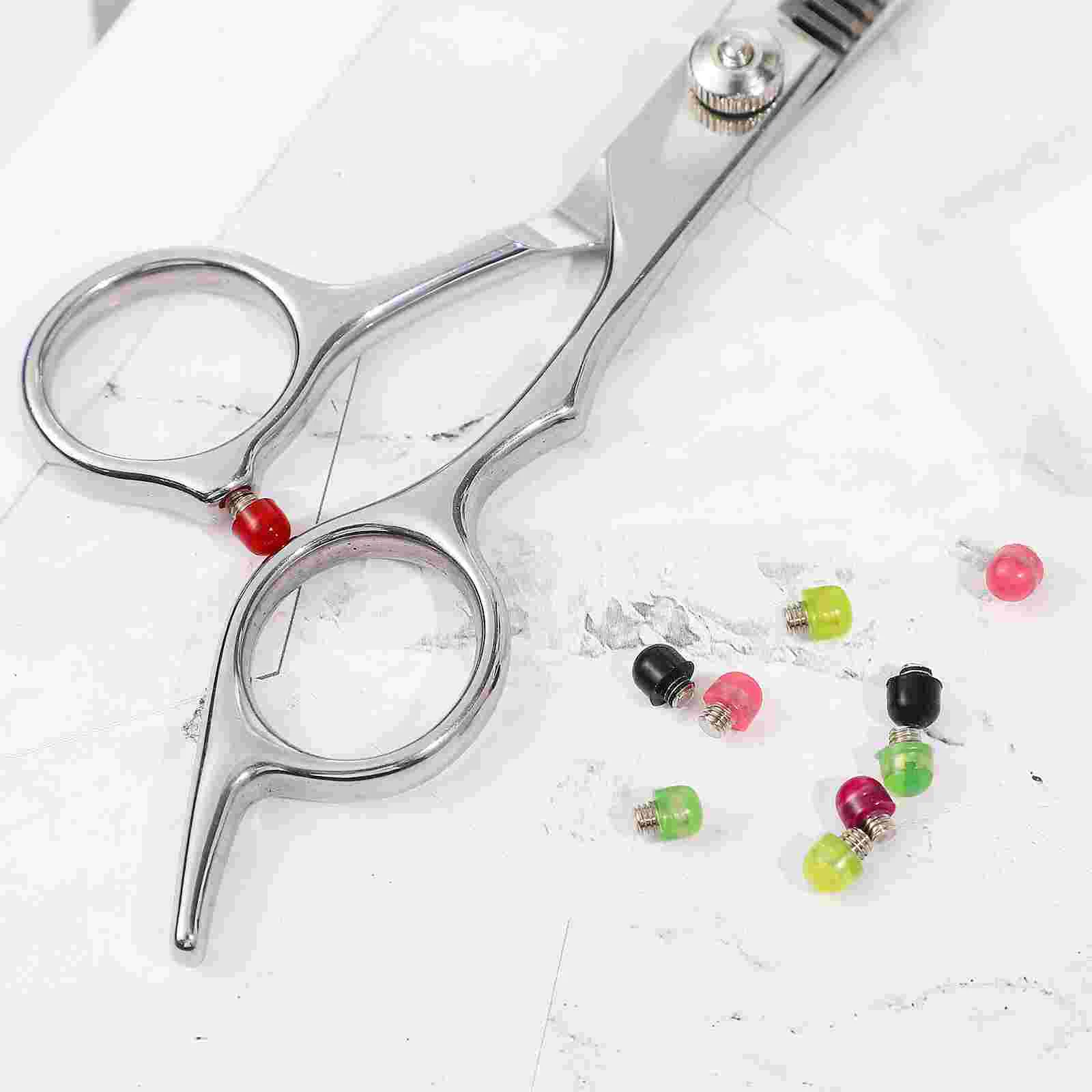 

10 Pcs Scissors Muffler Silencer Accessories Bumpers Hair Replacement Salon Practical Silencers