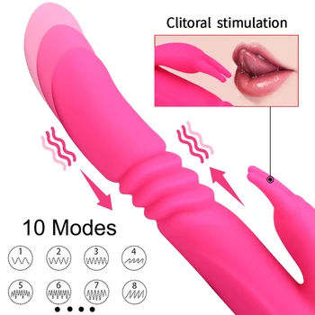 Vibrator Female Masturbation Rabbit Head Stimulation Clit Vibration Direct Hit G-Spot Sex Toys Charging Orgasm Adult Toys 2