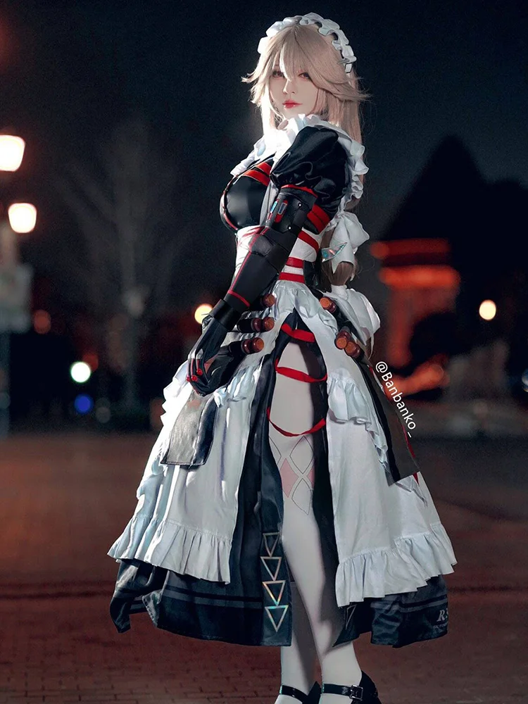 

Костюм для косплея Александрина из игры Zenless Zone Zero, красивое платье, элегантный костюм горничной B