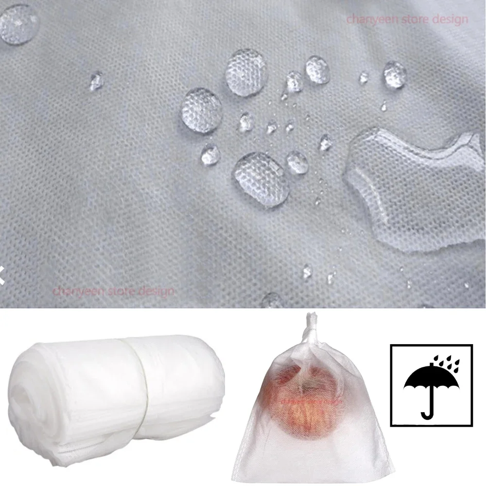 Fruit Grow Bags 20-100 Apple Grapes Strawberry Non-woven Vegetable Plant Protection For Pest Control Anti-Bird Garden Tools