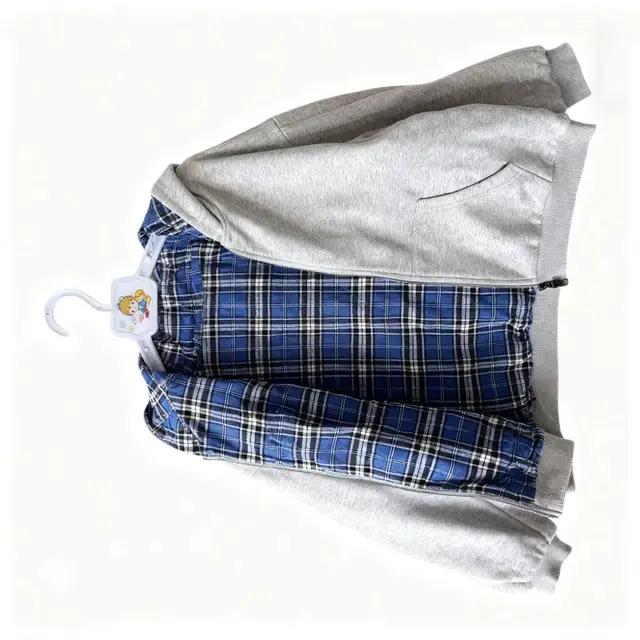 Y2K New Street Fashion Trend Selling Double Sided Zipper Hoodie Women Harajuku Casual Loose Fleece Punk Sweatshirt Unisex Hoodie 1