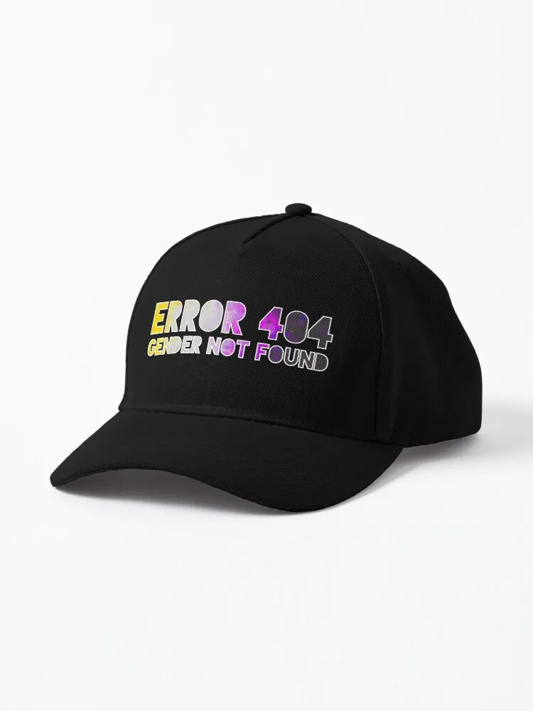 

Copy of Error 404 - Gender Not Found Enby/White Cap