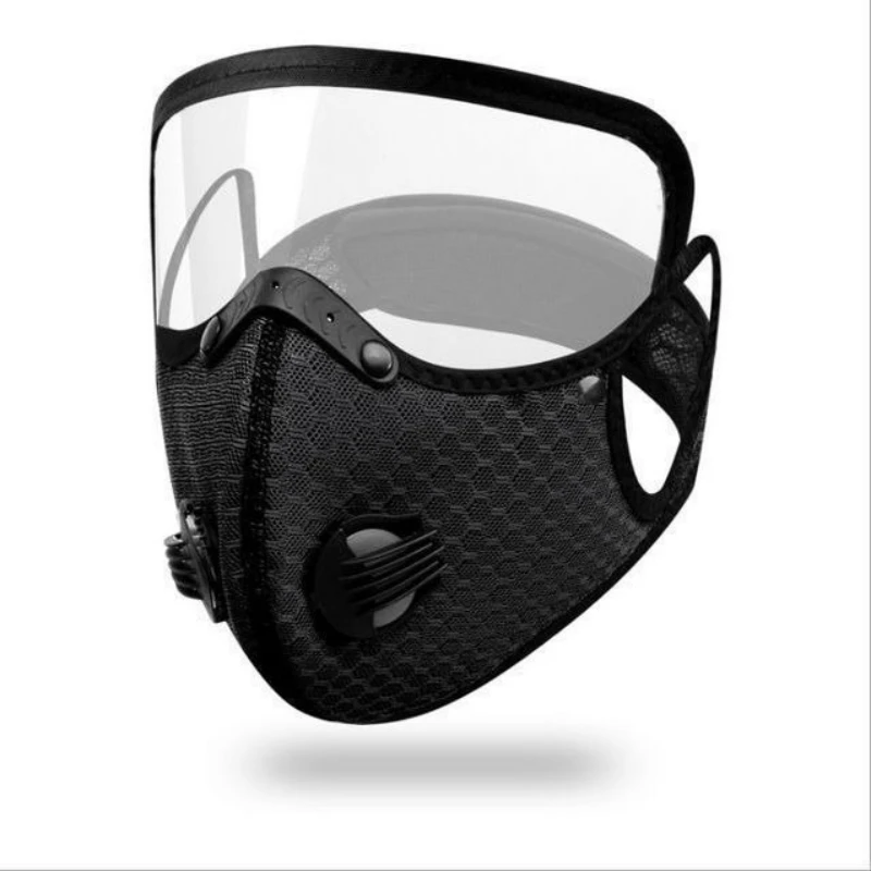 Maschera protettiva sportiva, moto elettrica, antivento, protezione solare, antivento, maschera integrale per uomo e donna - immagine 3