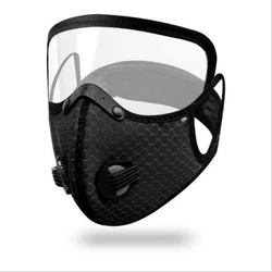 Enhanced Sports and Outdoor Full Face Protective Mask - Windproof and Sunscreen (1 pcs black)