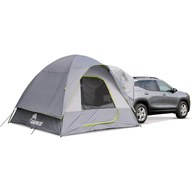 

Napier Backroadz SUV Tent | Universal Fits All CUV’s, SUV’s, and Minivans | Sleeps 5 Adults, Grey & Green , 10'x10' (19100)
