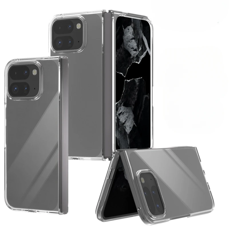 Sleek Clear Hard Case - Ultra Thin & Shockproof Back Cover