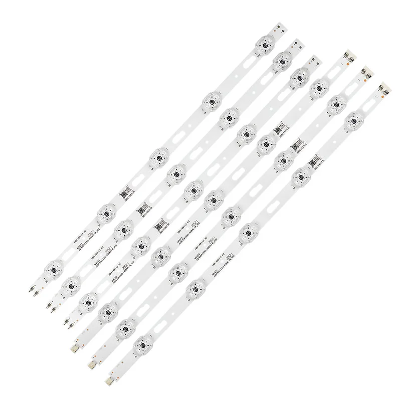 Barra de Led para Samsung Ue43tu7100 Un43tu7000 Ue43tu8000 Ue43tu8200 Un43tu700df Bn9650319a Bn96-50320a - Imagem 3