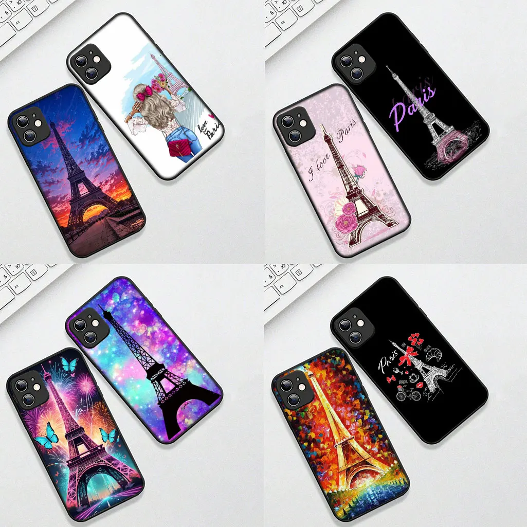 Elegant Paris Eiffel Tower Case with French Theme Design