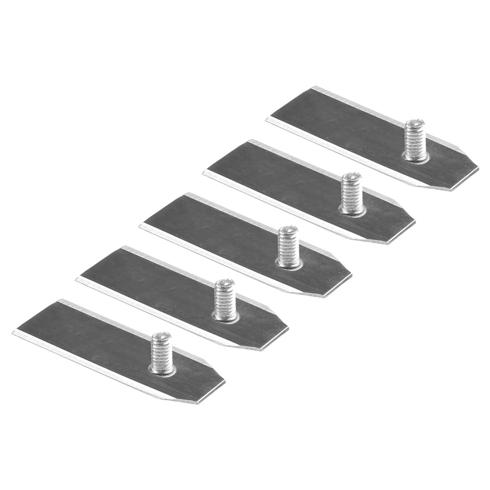 Premium Replacement Blade For Robotic Lawnmower Set, 43 Mm Long, Titanium Coating For Up To 40% More Mowing Time