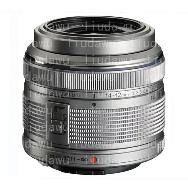 99% 새  14-42 F3.5-5.6 II 렌즈(올림푸스 M.ZUIKO DIGITAL ED 14-42mm F3.5-5.6 II MSC M43 마운트 광각 줌 렌즈)