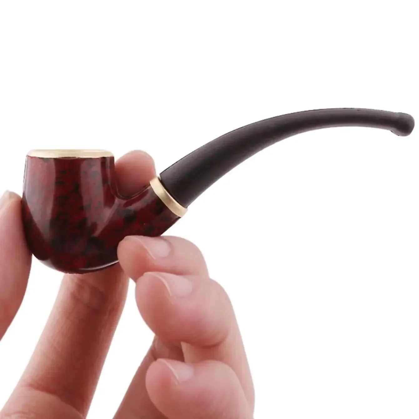 Mini Portable Boss Small Pipe Resin Bend Simple Novice Practice Pipe