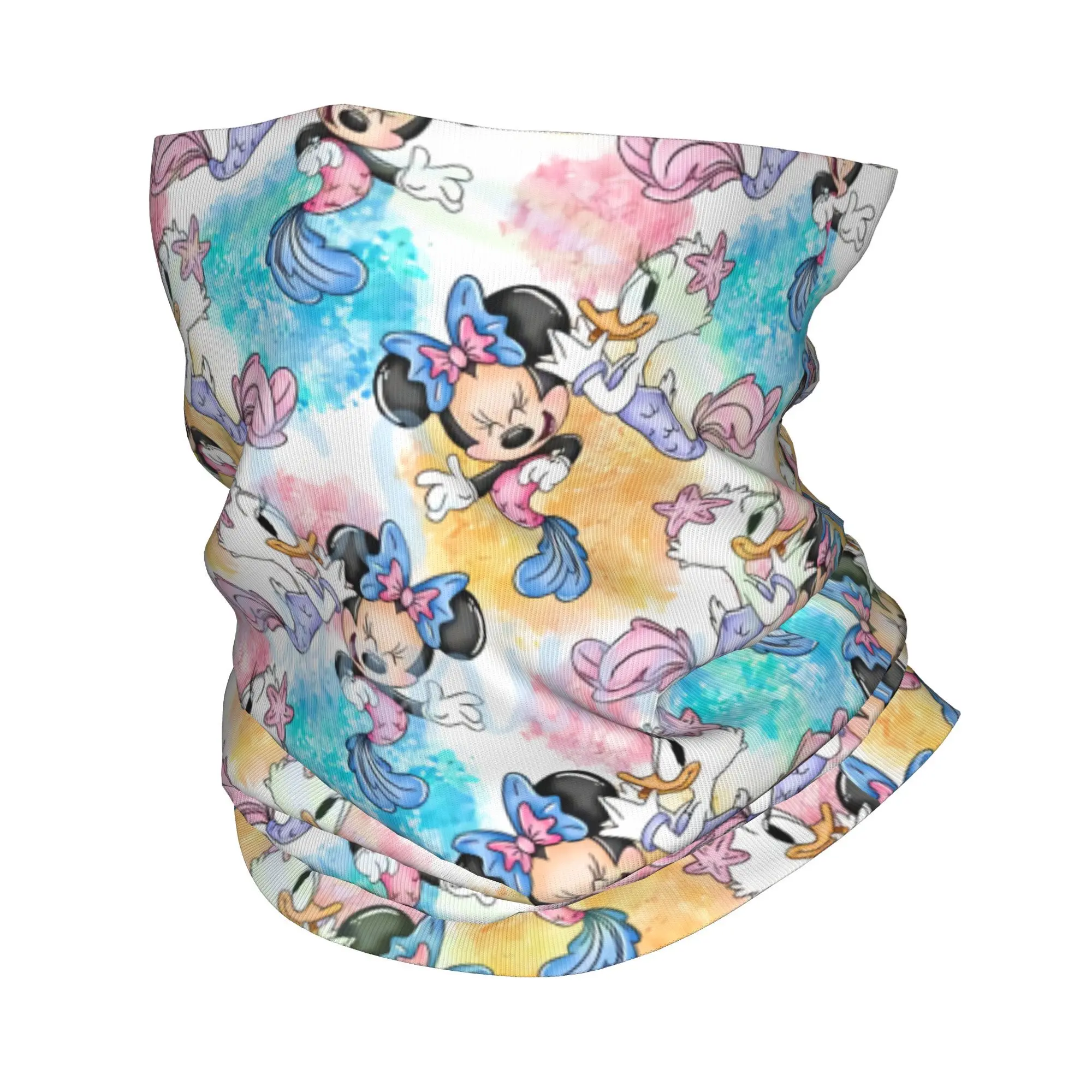 Mickey Mouse Art Cartoon Bandana Neck Gaiter for Ski Cycling Women Men Wrap Scarf Balaclava Warmer cycling bandana cycling mask neck gaiter