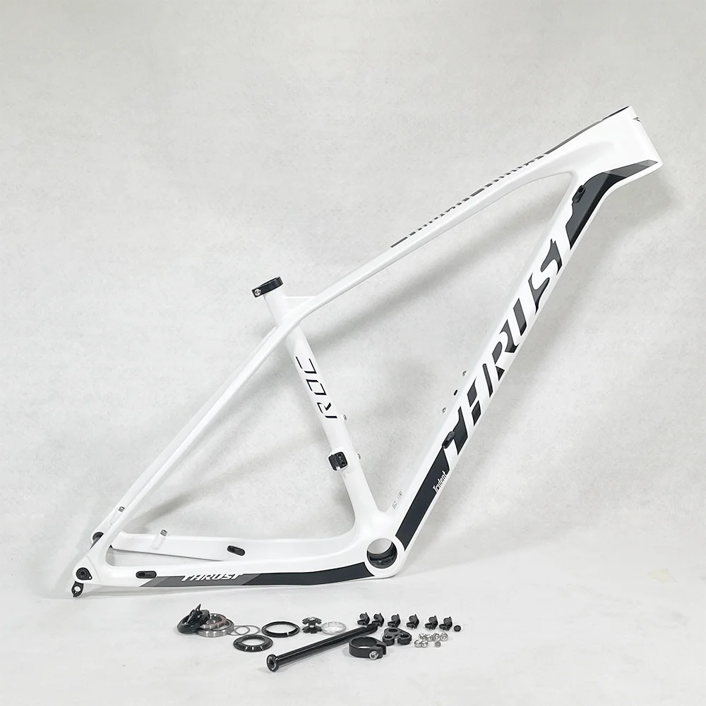 Bicycle Frame THRUST full carbon fiber boost frame mtb Outdoor Mountain bike accessories PF30 Frame 148*12 Maximum tire 2.35 hardtail mtb