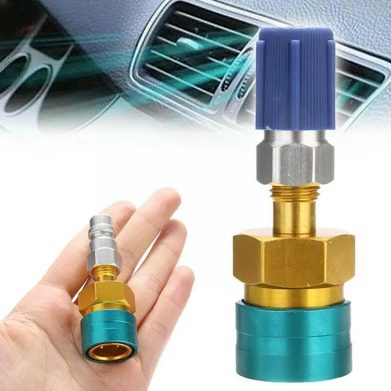 R1234yf To R134a Low Side Fitting Hose Adapter Quick Car Air Conditioning Refrigerant Connector Coupling And Quick Easy K5l4