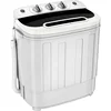ZENY Portable Clothes Washing Machine Mini Twin Tub Washing Machine 13lbs Capacity with Spin Dryer,Compact Washer 1
