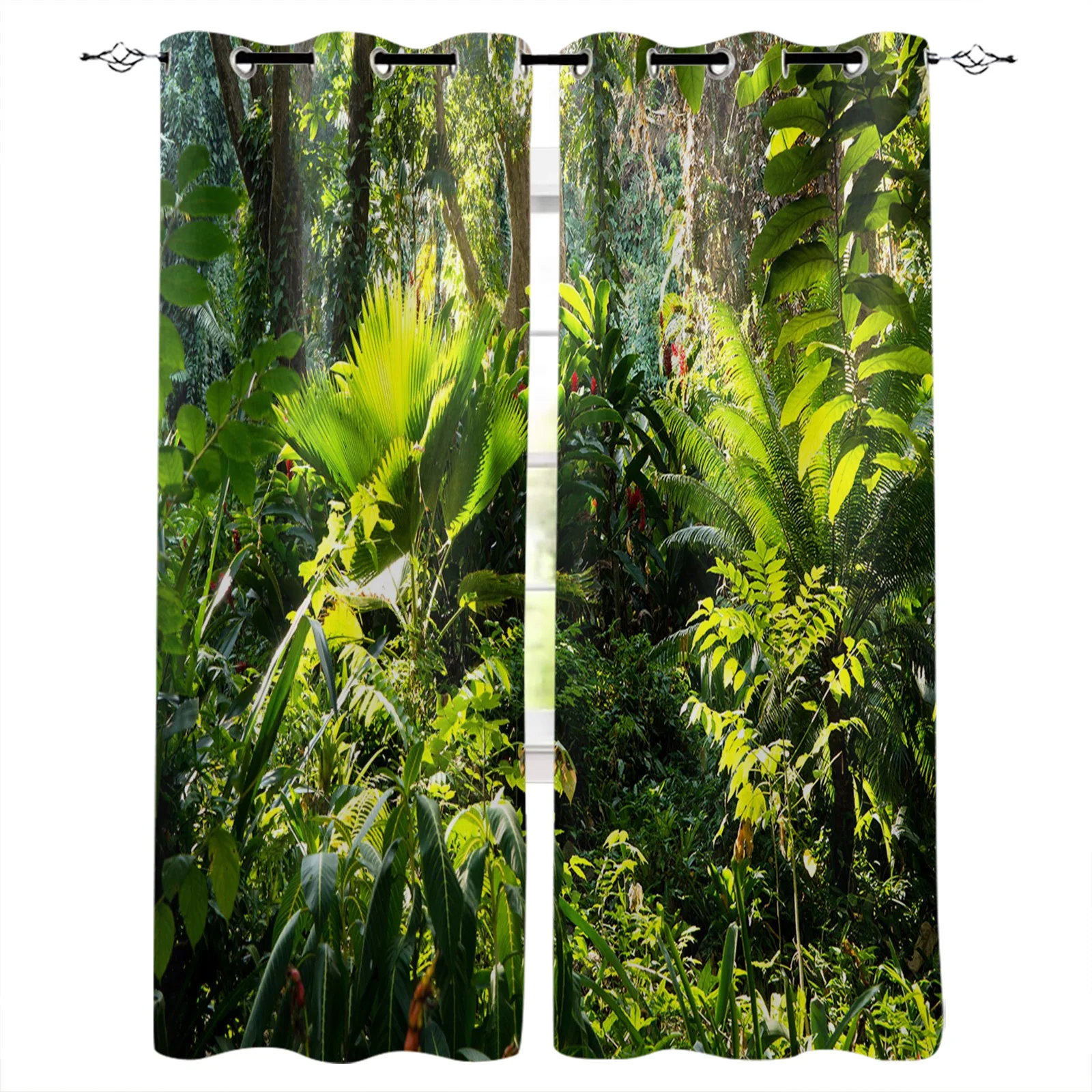 

Wild Forest Sun Flower Grass Blackout Curtains Window Curtains For Bedroom Living Room Decor Window Treatments