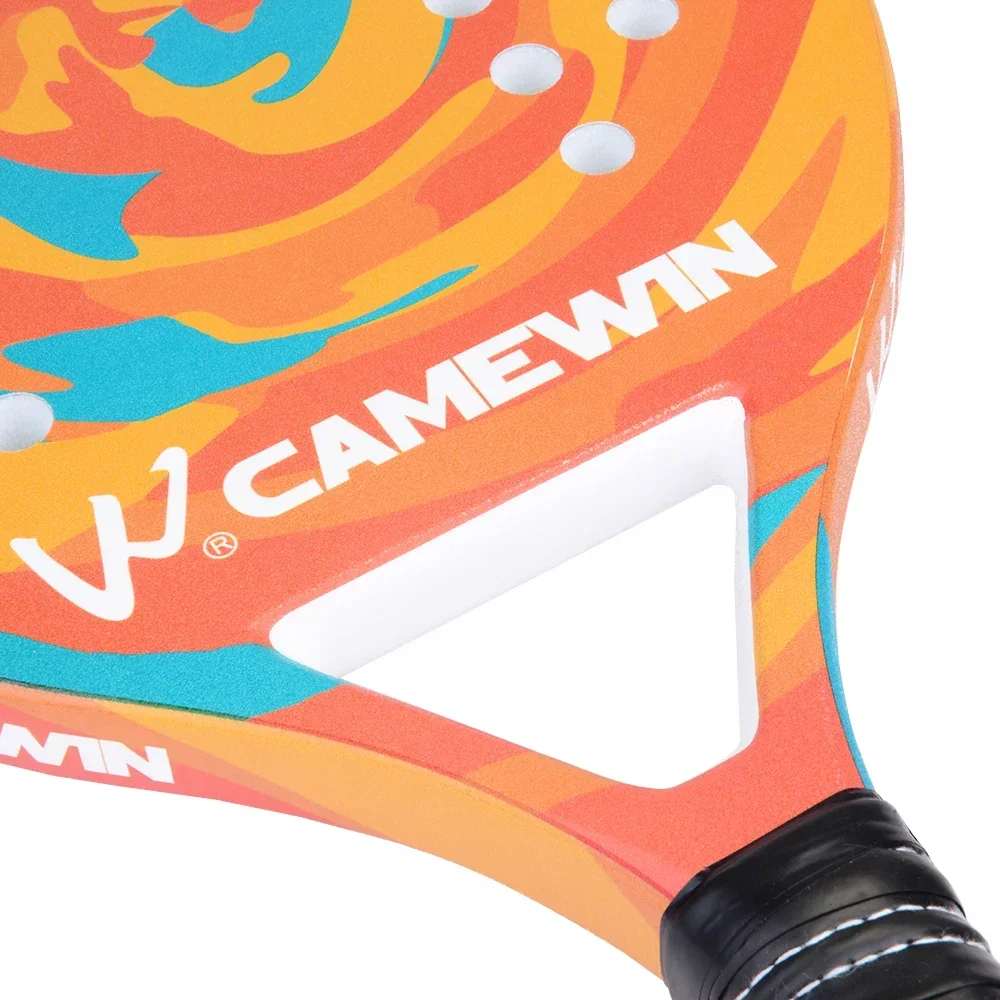 3K Carbon and Glass Fiber Beach Tennis Racket Soft Rough Surface Set with Bag and Ball