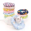 Adjustable Cat Recovery Collar, Cute Cat Donut Collar, Soft Cone Collars for Cat, Wound Healing Protective Cone After Surgery 2