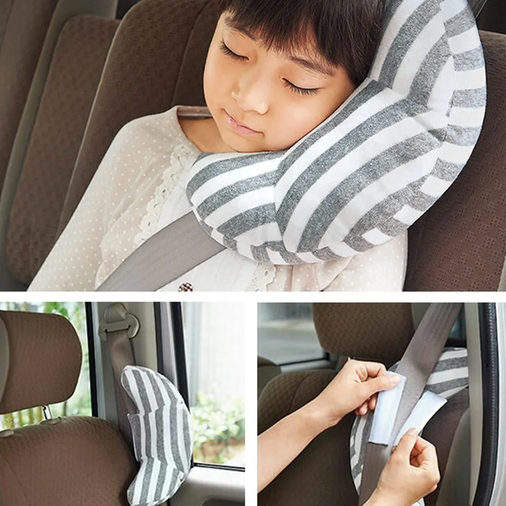 

Children Pillow Neck Support Headrest Cushion Pad Baby Car Safety Seat Belts Sleeping Pillow Kids Shoulder Safety Headband