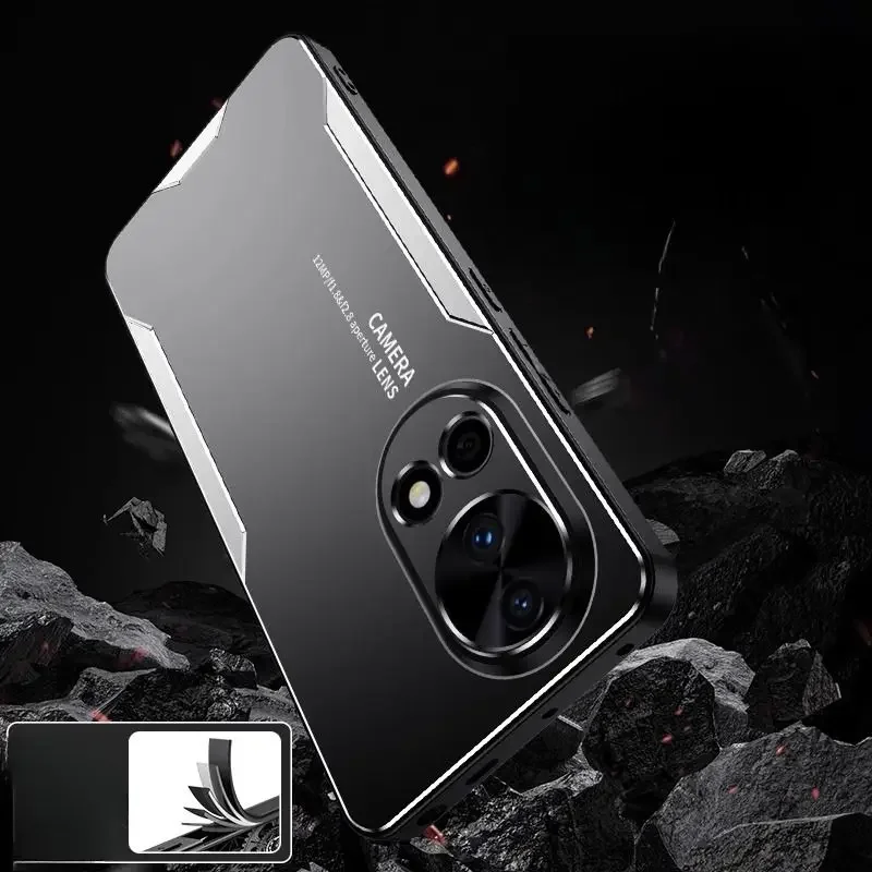 Luxury Aluminum Alloy Metal Shockproof Bumper Camera Protect Phone Case