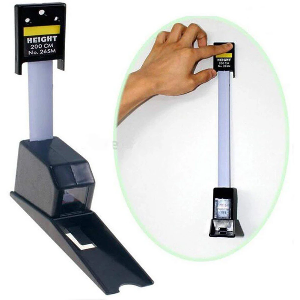 Misuratore Di Altezza Portatile A Parete - Altimetro Retrattile Per Casa, Ospedali E Palestre - Foto 7